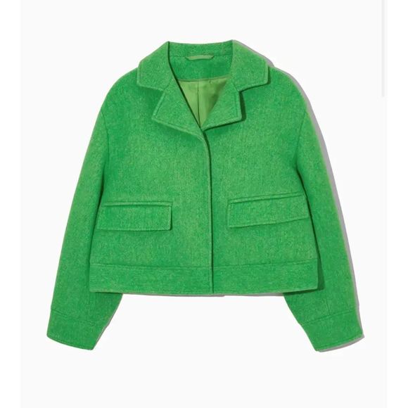 COS Jackets & Blazers - COS WOOL CROPPED JACKET